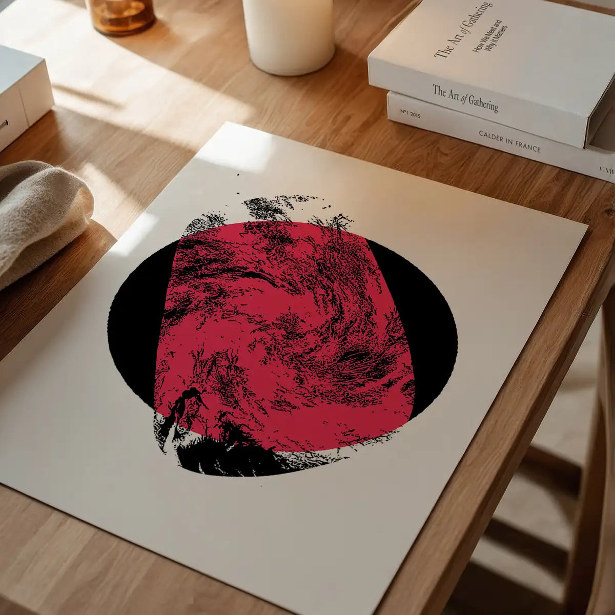 Pebble 2 Abstract Pattern Print