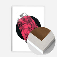 Pebble 2 Abstract Pattern Print
