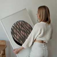Pebble 1 Abstract Pattern Print