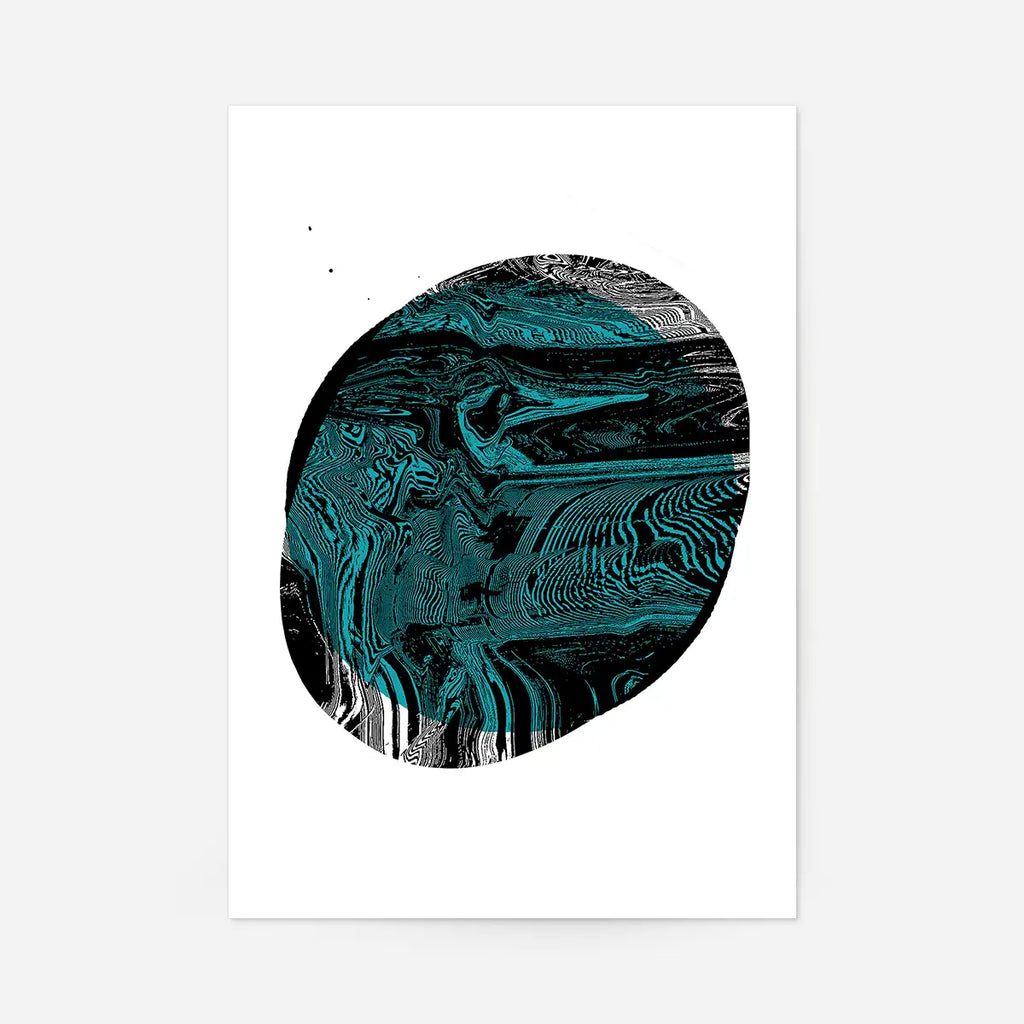 Pebble 3 Abstract Pattern Print