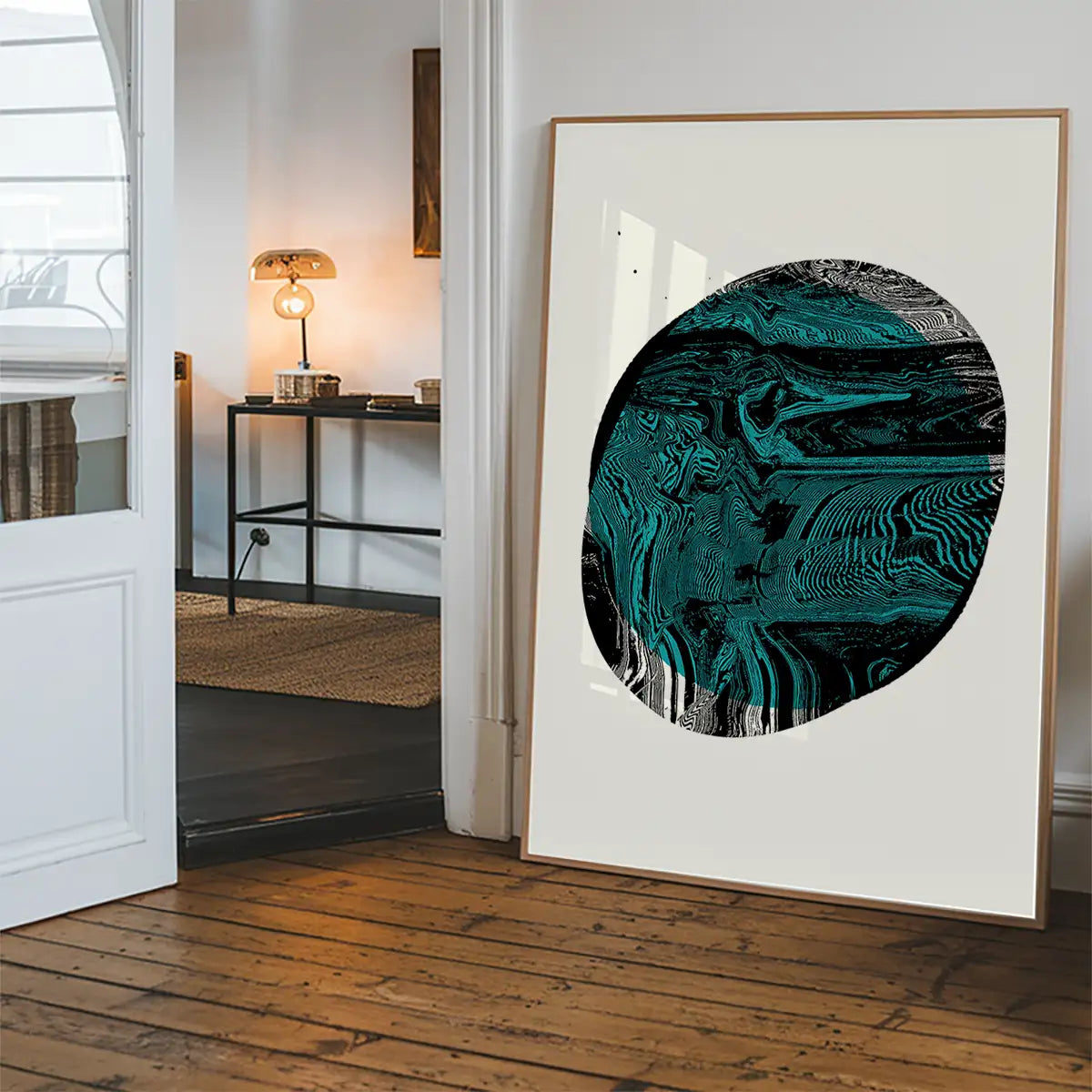 Pebble 3 Abstract Pattern Print