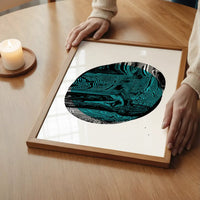 Pebble 3 Abstract Pattern Print