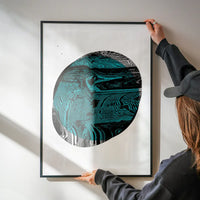 Pebble 3 Abstract Pattern Print