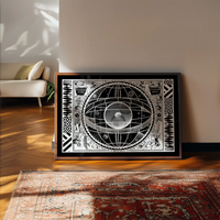 Sceno Systematis Astrology Black Print