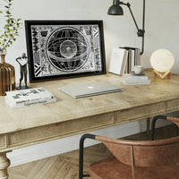 Sceno Systematis Astrology Black Print