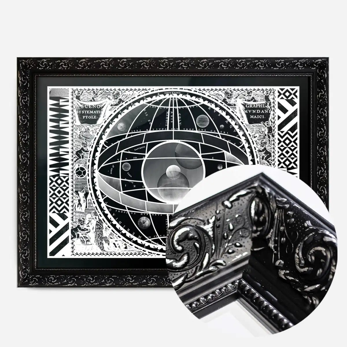 Sceno Systematis Astrology Black Print