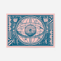 Sceno Systematis Astrology Pink Print