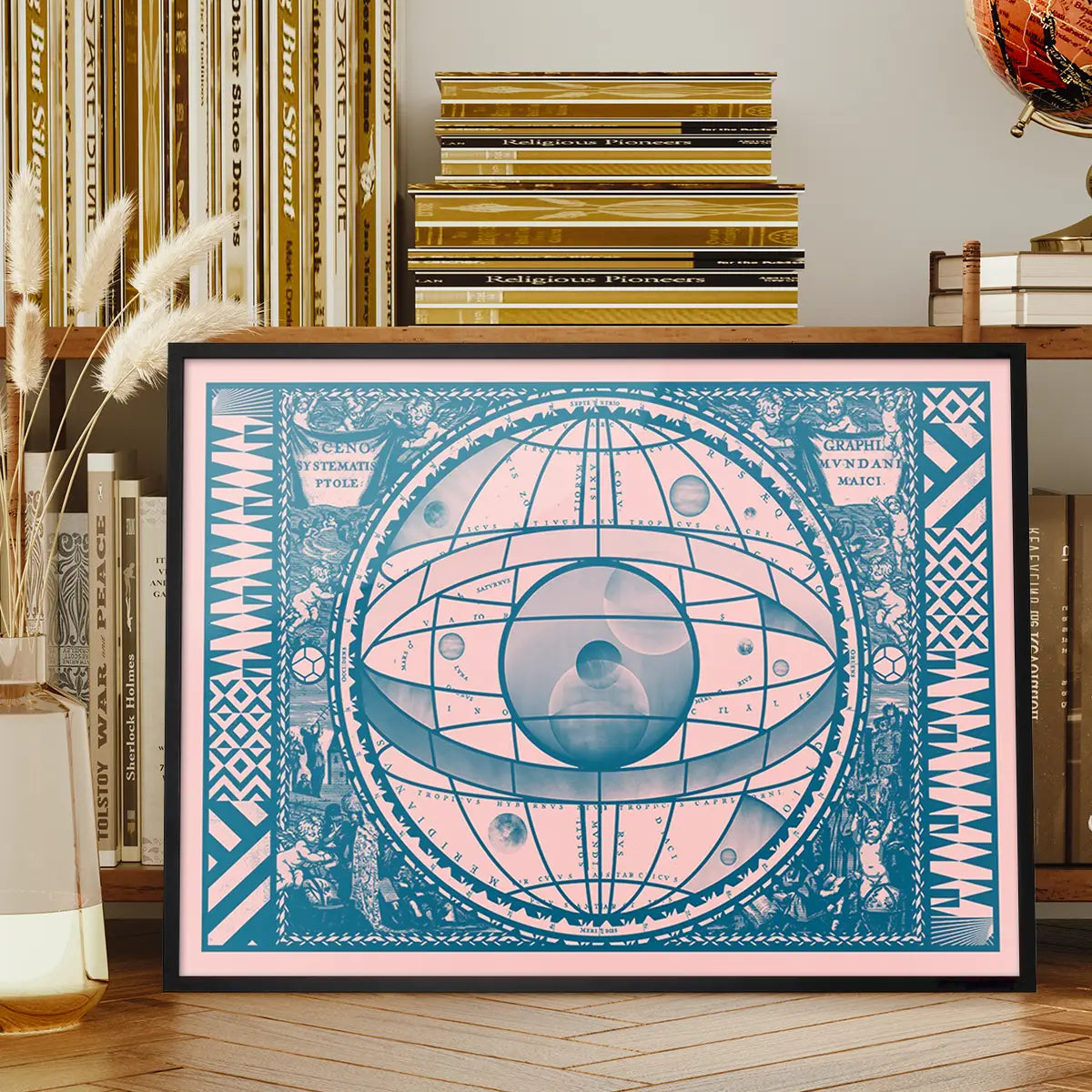 Sceno Systematis Astrology Pink Print