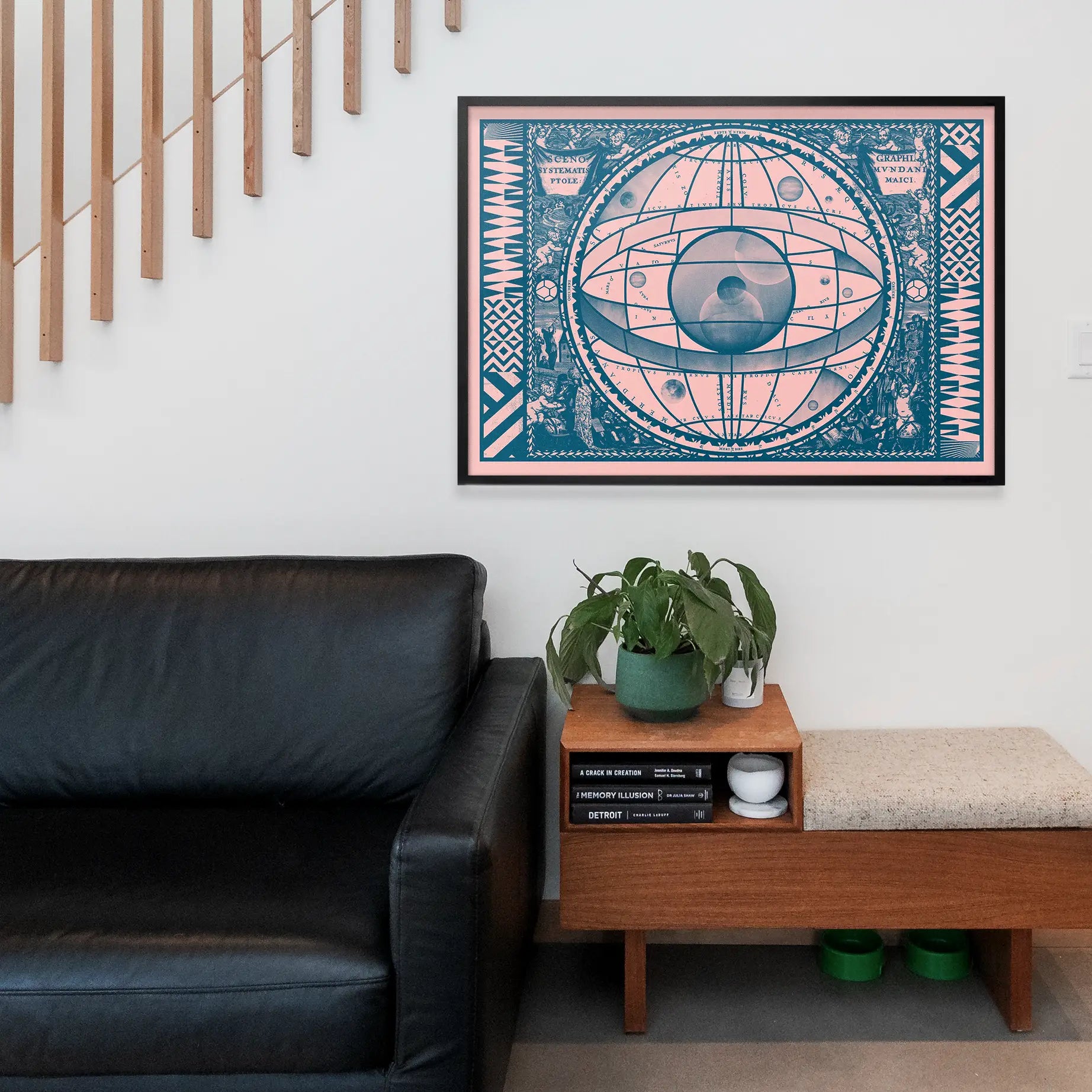 Sceno Systematis Astrology Pink Print