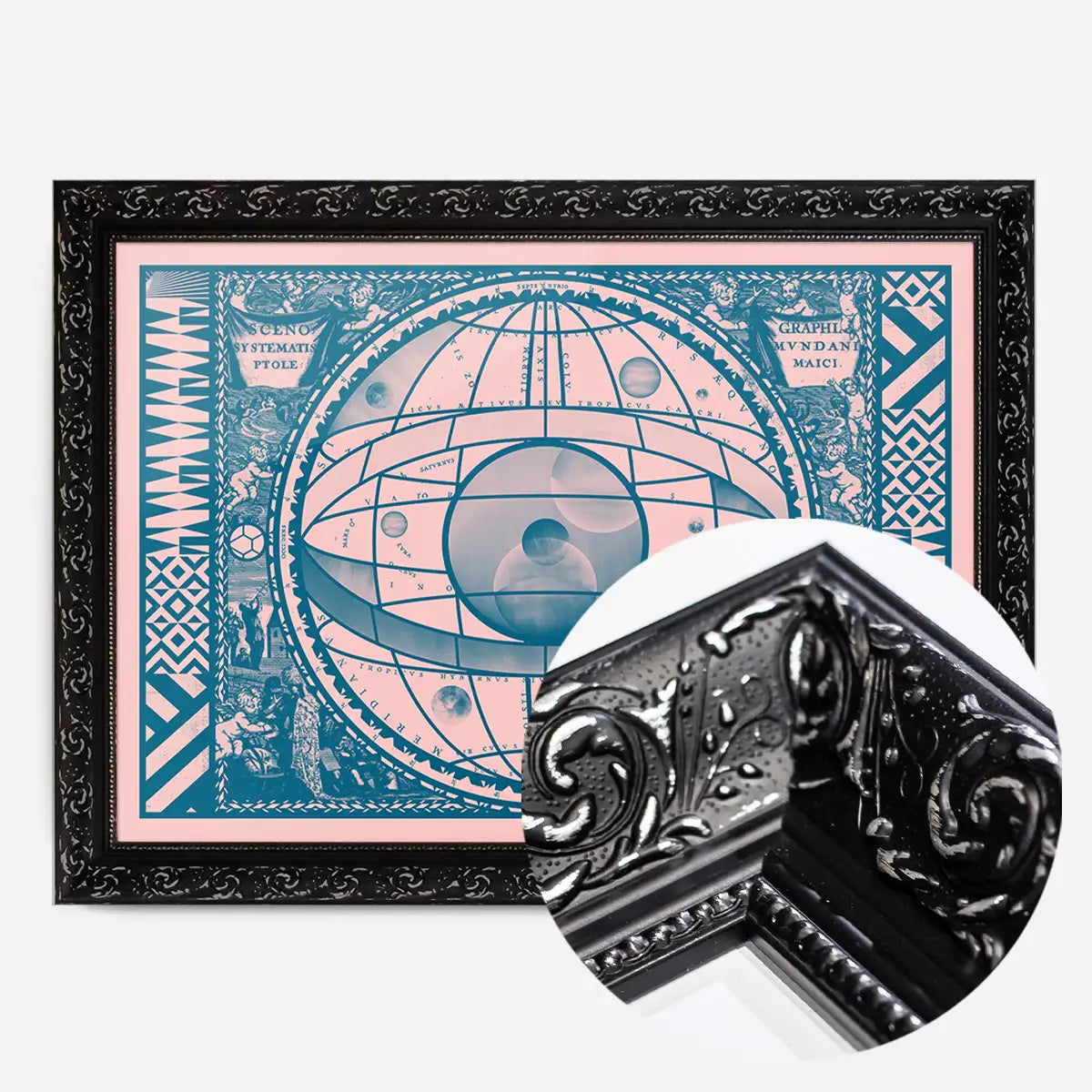 Sceno Systematis Astrology Pink Print