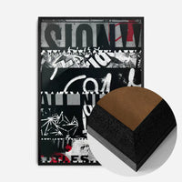 Shredded Abstract Typography 1 Print