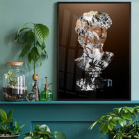Statue 2 Graffiti Print