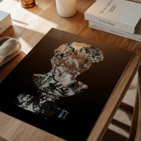 Statue 2 Graffiti Print