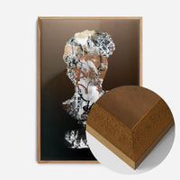 Statue 2 Graffiti Print