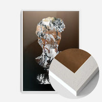 Statue 2 Graffiti Print