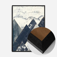 Marble Texture Hills Print