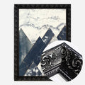 Black Ornate Frame
