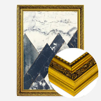 Marble Texture Hills Print