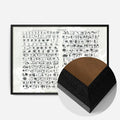 Black Wood Frame