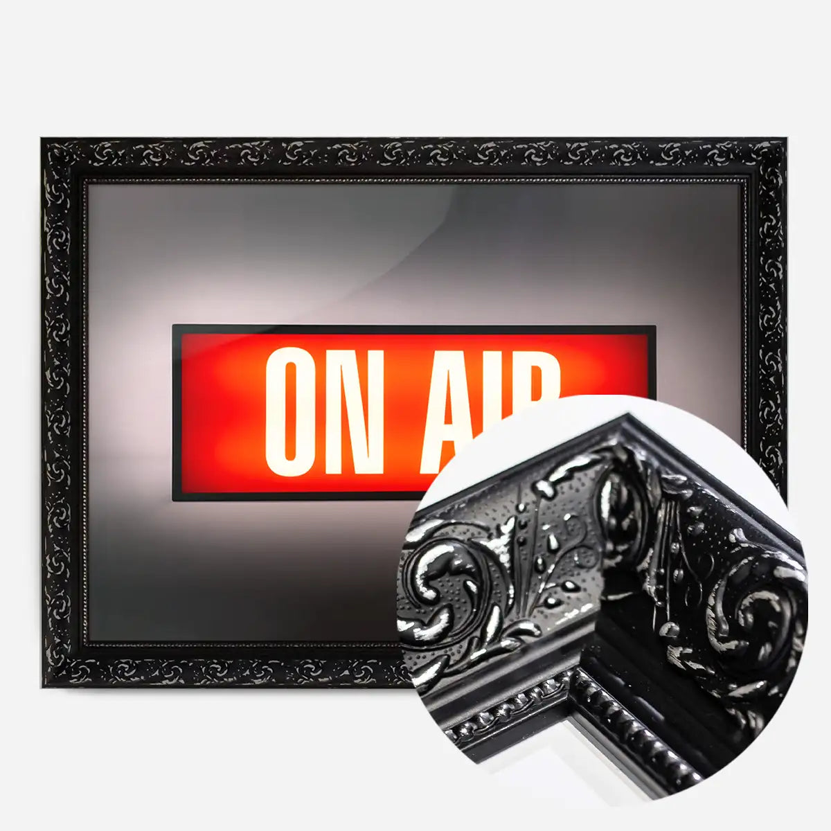 On Air Retro Lightbox Print