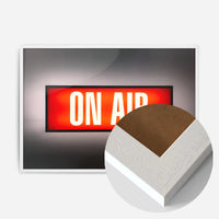 On Air Retro Lightbox Print