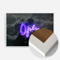 White Wood Frame