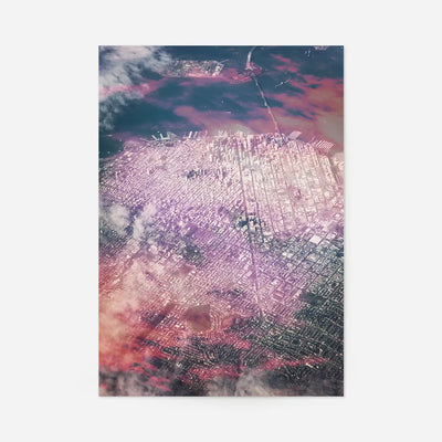 San Francisco Aerial View Photography Print