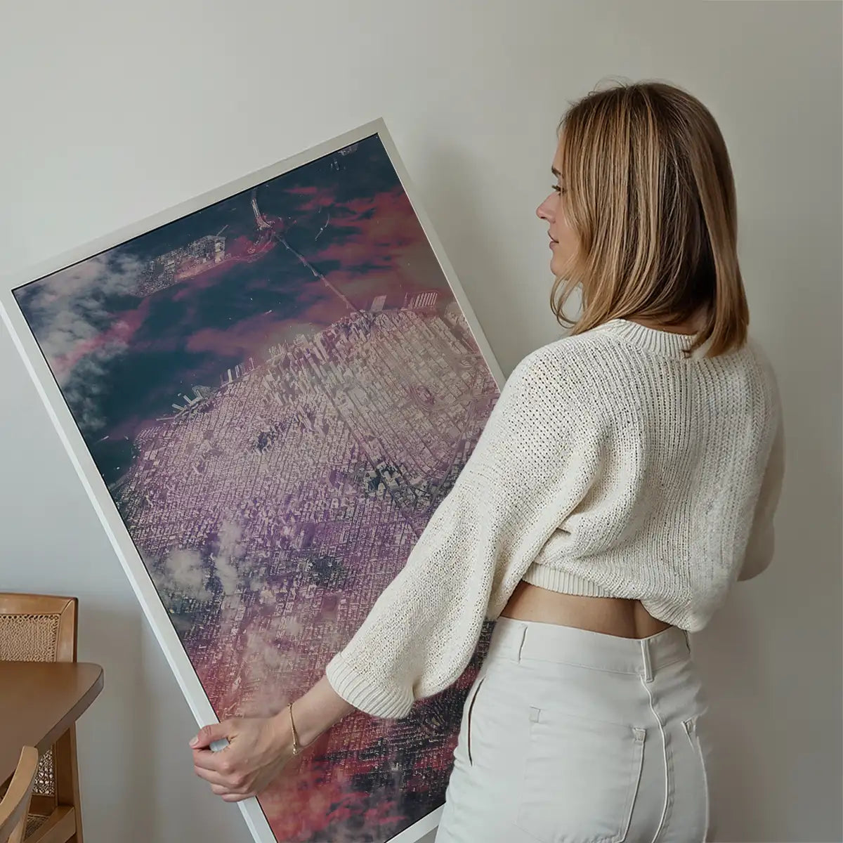 San Francisco Aerial View Photography Print