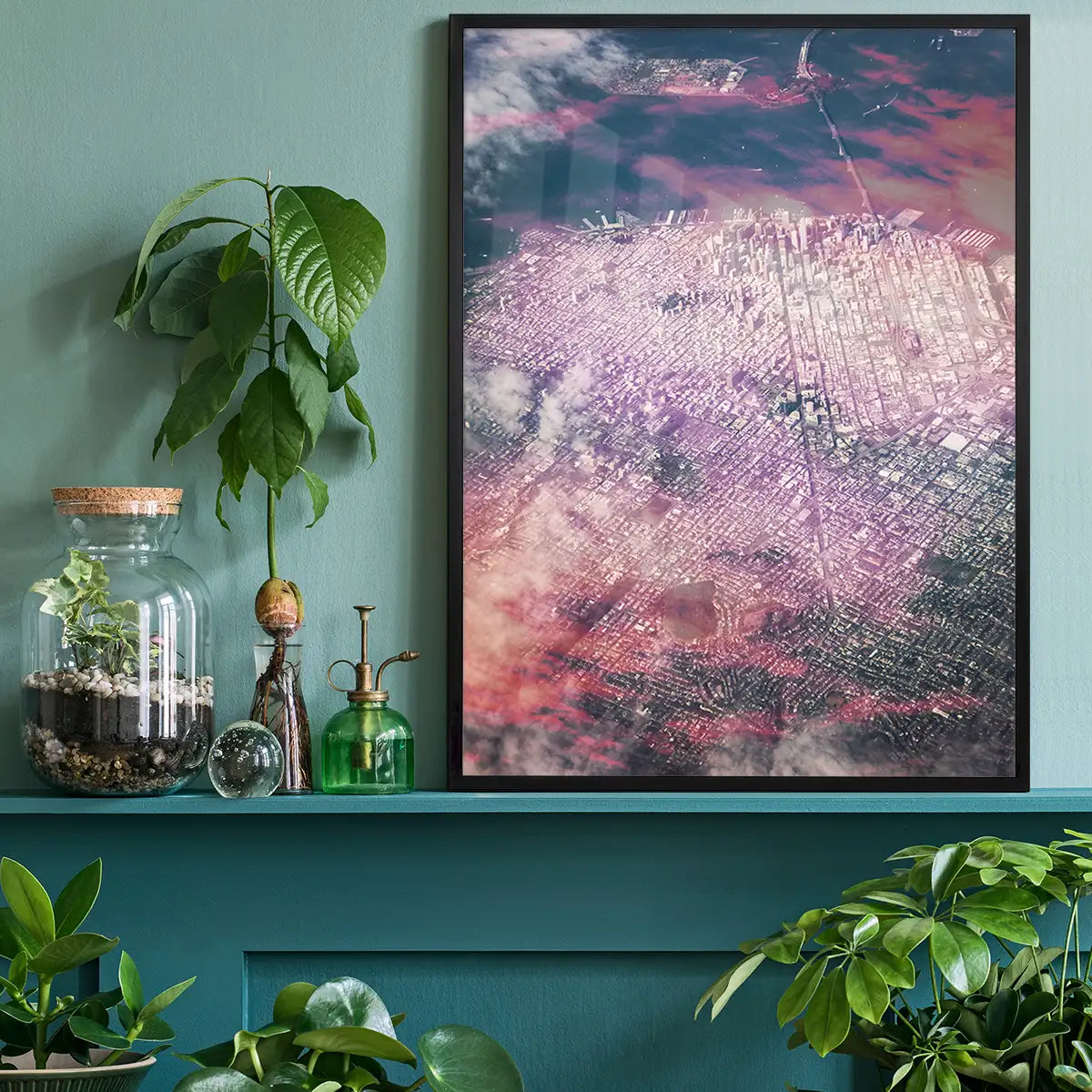 San Francisco Aerial View Photography Print