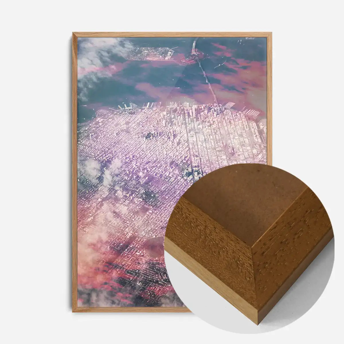 San Francisco Aerial View Photography Print