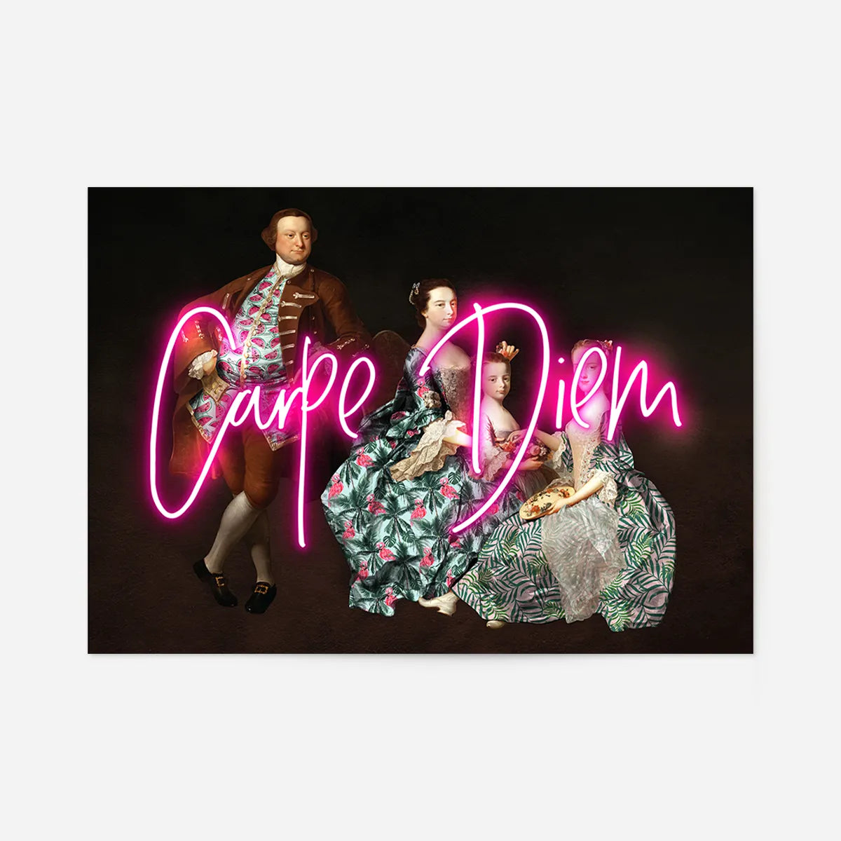 Carpe Diem Neon Print