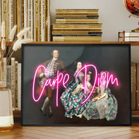 Carpe Diem Neon Print