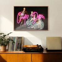 Carpe Diem Neon Print
