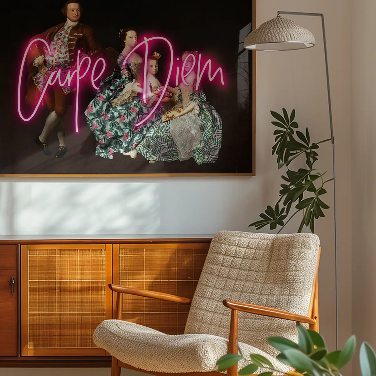 Carpe Diem Neon Print