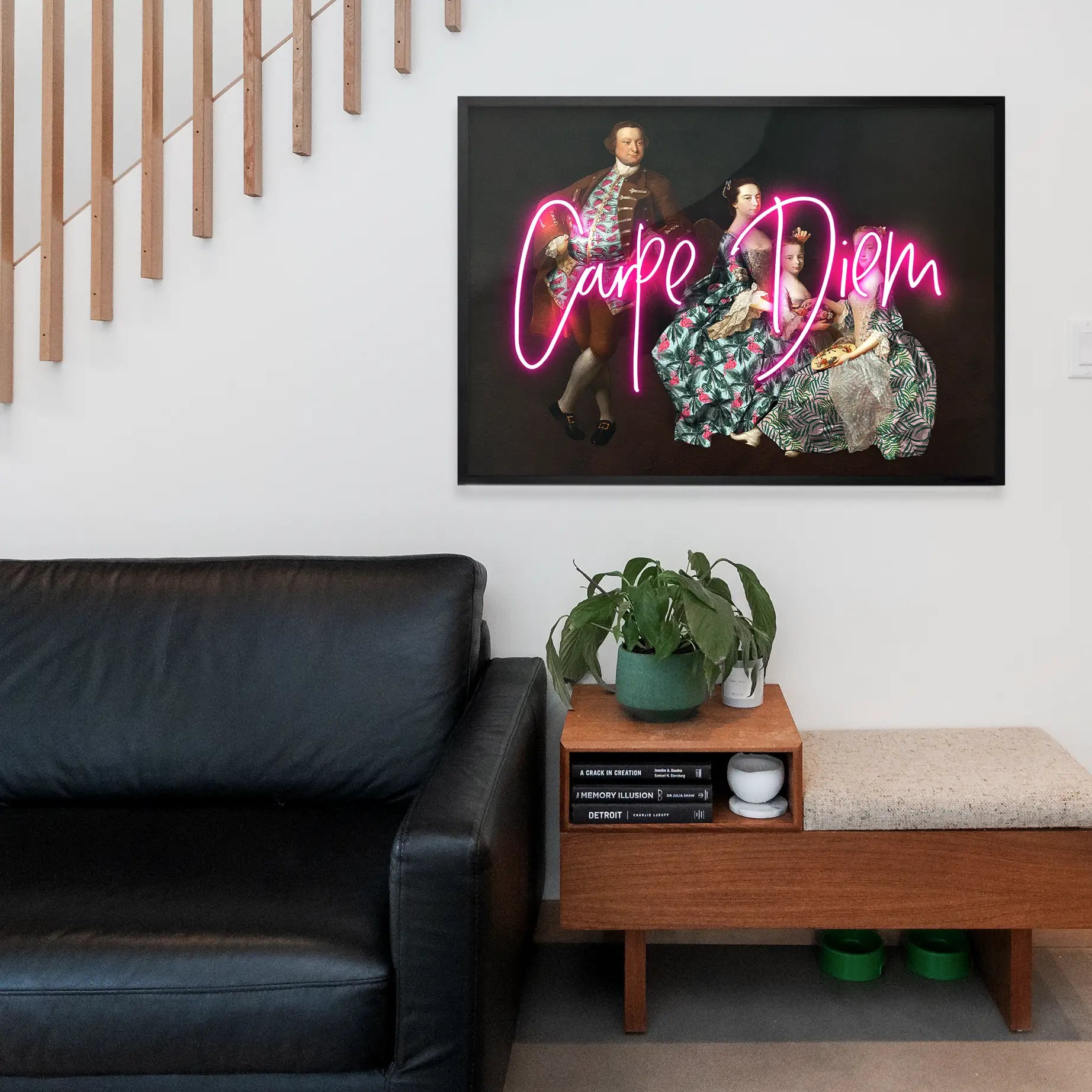 Carpe Diem Neon Print