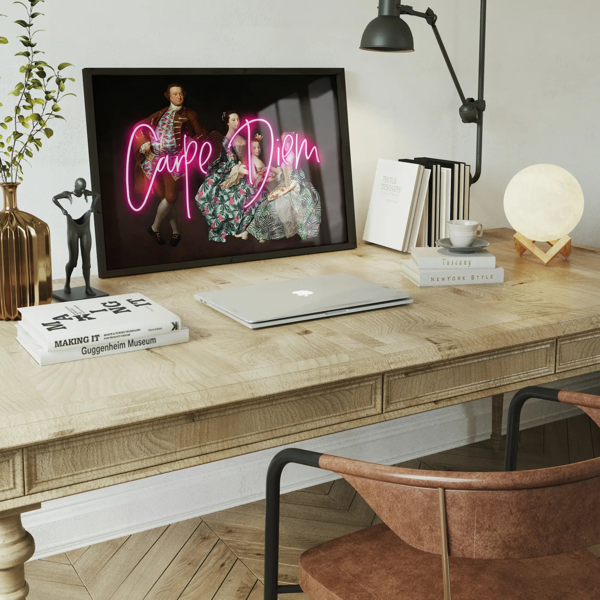 Carpe Diem Neon Print