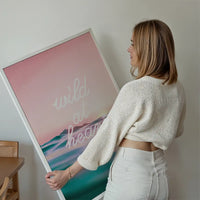 Wild At Heart Neon Print