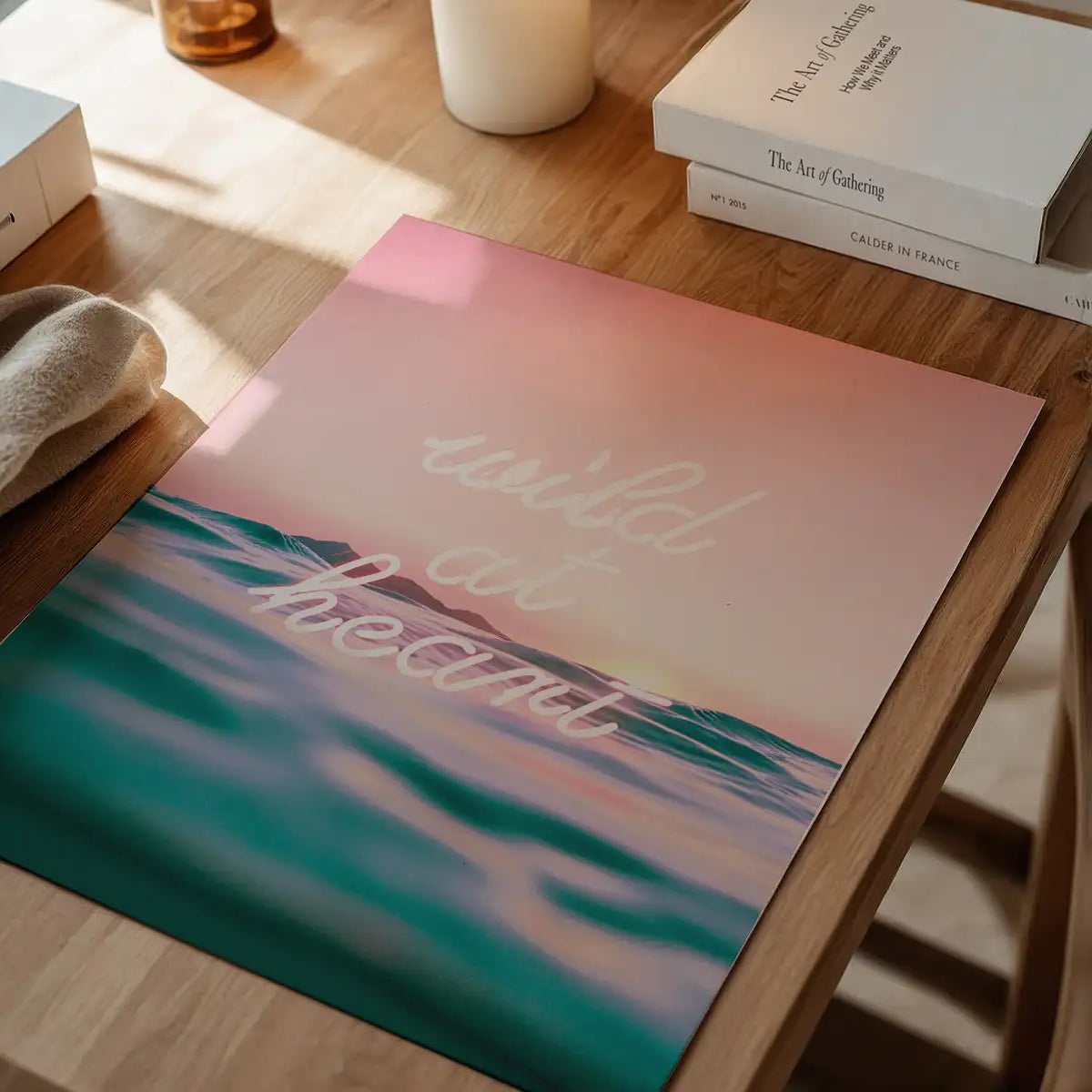 Wild At Heart Neon Print