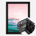 Black Ornate Frame