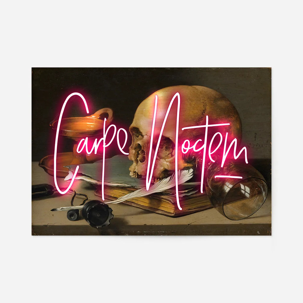 Carpe Noctem Neon Print
