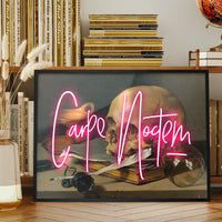 Carpe Noctem Neon Print
