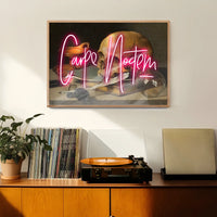 Carpe Noctem Neon Print