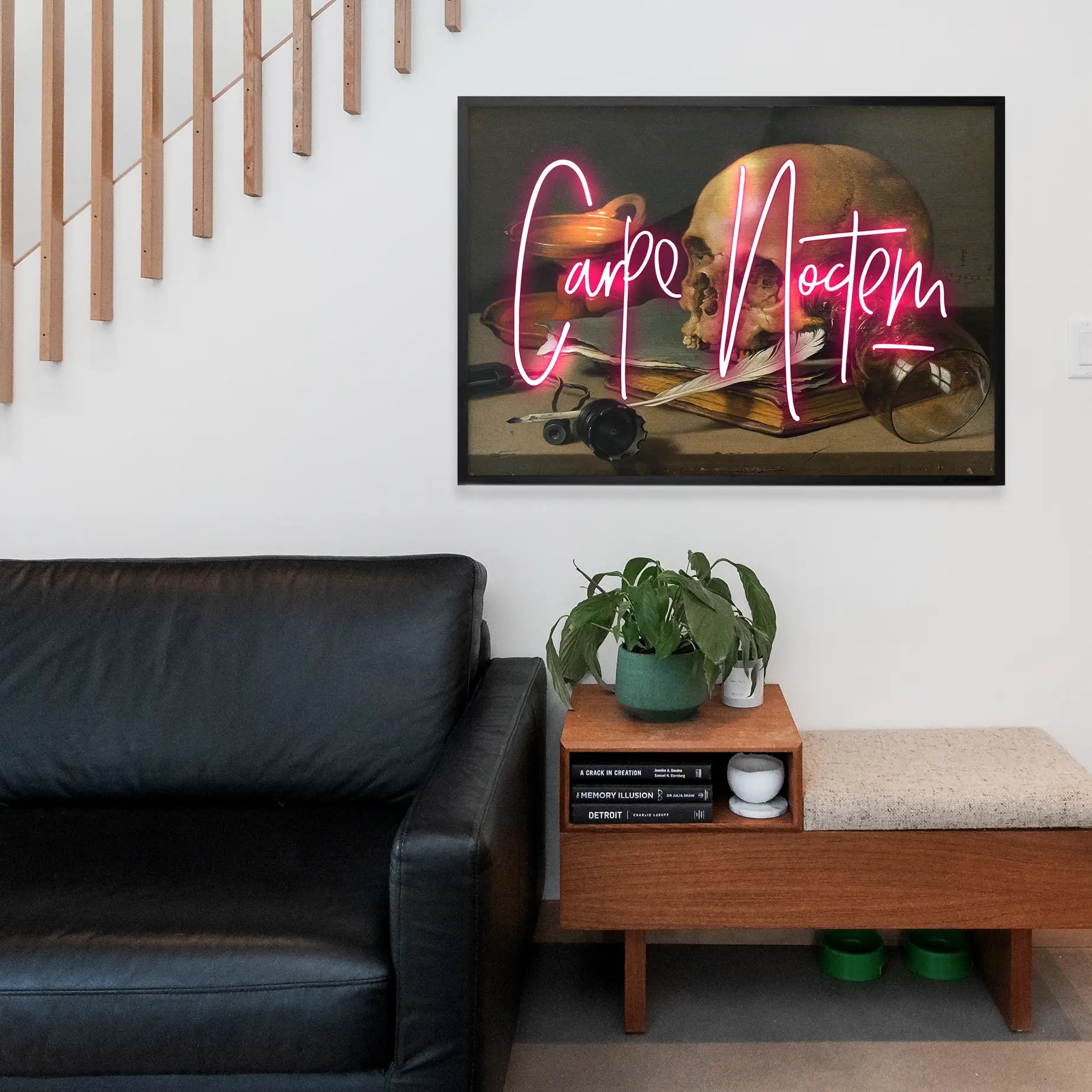 Carpe Noctem Neon Print