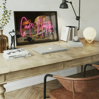 Carpe Noctem Neon Print