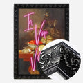 Black Ornate Frame