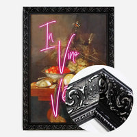 In Vino Veritas Neon Print