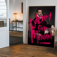 Oderint Dum Metuant Graffiti Print
