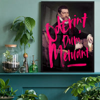 Oderint Dum Metuant Graffiti Print
