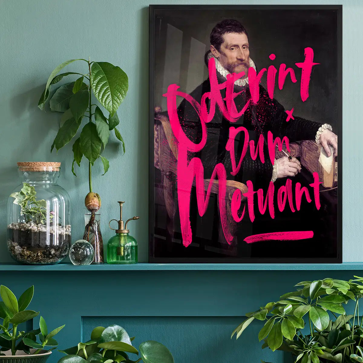 Oderint Dum Metuant Graffiti Print
