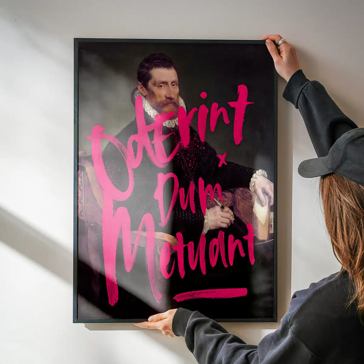 Oderint Dum Metuant Graffiti Print